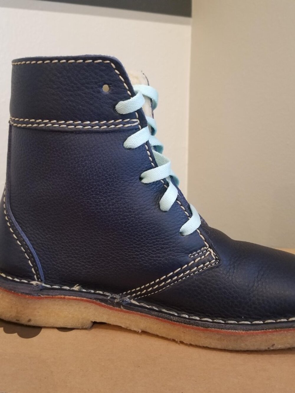 Duckfeet Skanderborg wool-lined Boots in Royal Blue size 39 - Picture 6 of 13